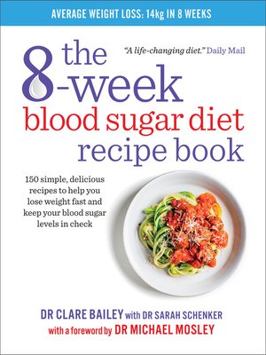 cover image of The 8-Week Blood Sugar Diet Recipe Book